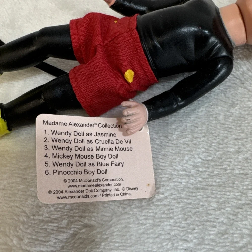 2004 McDonald's Alexander Mickey Mouse Toy Disney Boy‎ Sleepy Eyes